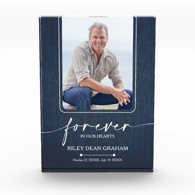 Forever in our Hearts Photo Memorial (Front)