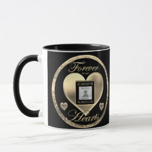 Forever in Our Hearts Photo Memorial Mug
