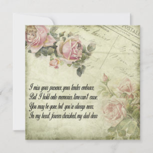 Forever in Our Hearts: Remembering Dad Invitation