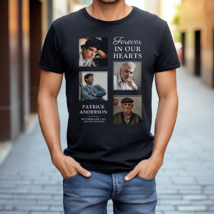 Forever in Our Hearts Tribute Photo T-Shirt