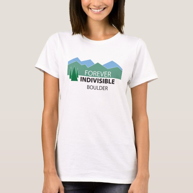 Forever Indivisible Boulder T-Shirt (Front)