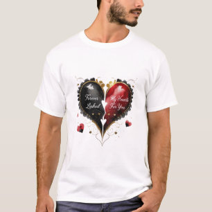 Forever Linked , My Heart Beats For You T-Shirt