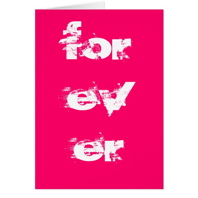 Forever - love (Front)