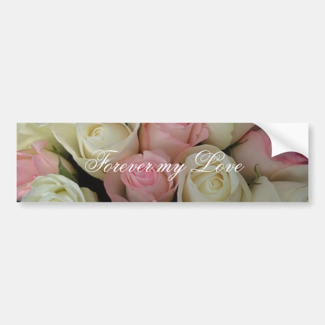 Forever Love Bumper Sticker (Front)