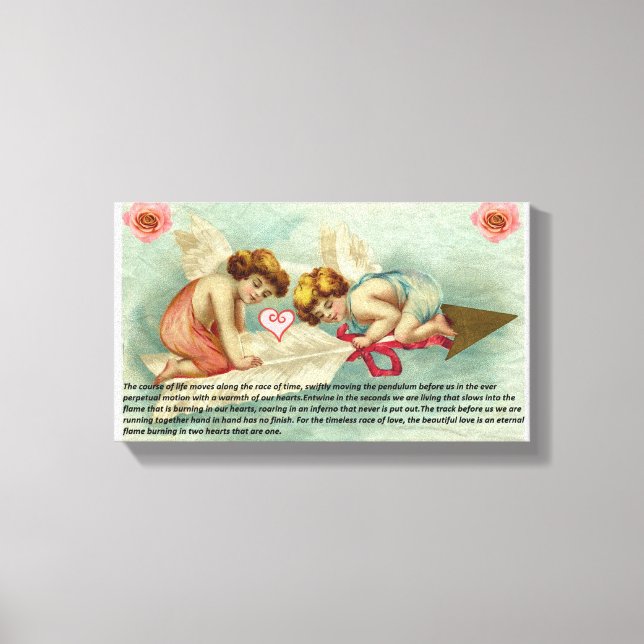 Forever Love Canvas Print (Front)