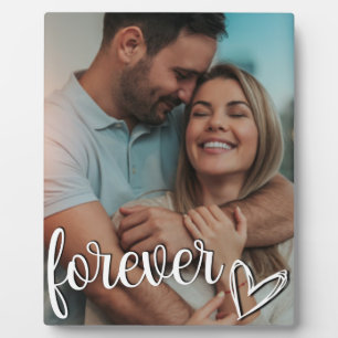Forever Love Custom Photo Plaque Valentine’s Day