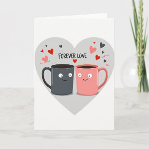 Forever Love Mugs Card