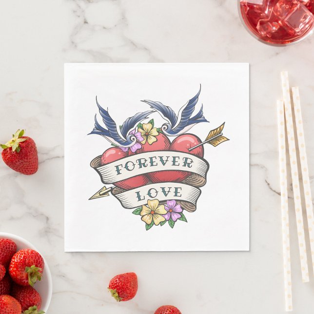 Forever Love Napkins (Creator Uploaded)