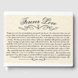 Forever Love Wedding Guest Book