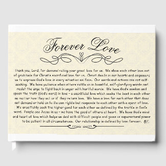 Forever Love Wedding Guest Book