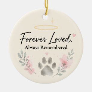 Forever Loved Pet Ornament - Personalised