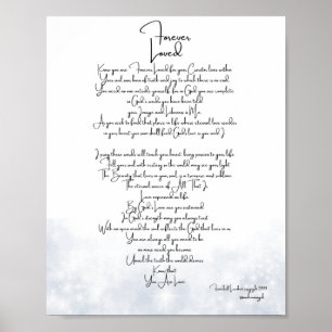 Forever Loved Platinum Poster