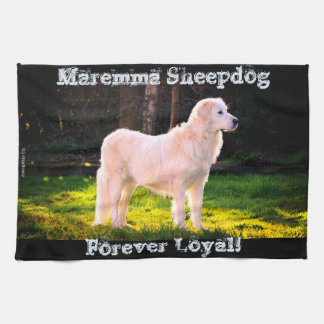 Forever Loyal Maremma Tea Towel