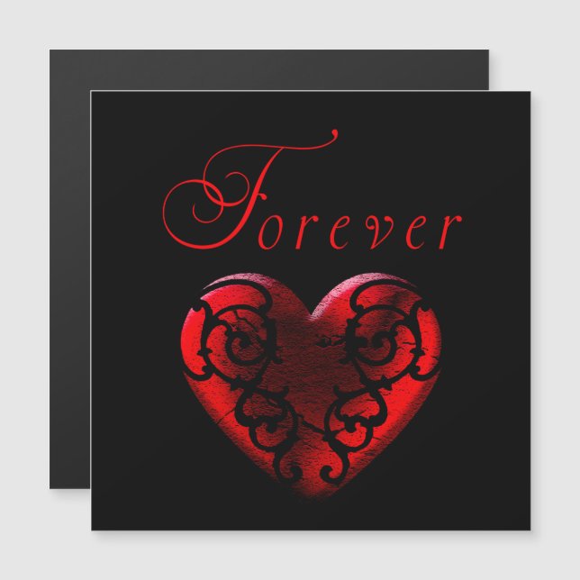 Forever Magnetic Card (Front/Back)