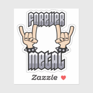 Forever Metal Heavy Metal Devil Horns Hand Signs