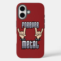Forever Metal Heavy Metal Devil Horns Hand Signs