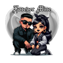 Forever mine fleece blanket