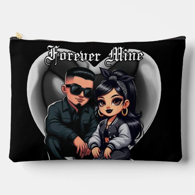 Forever Mine makeup bag (Front)