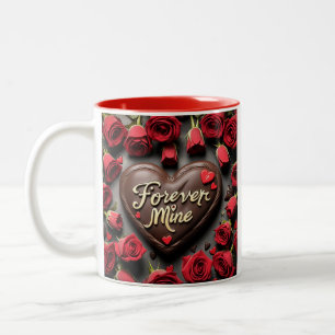 Forever Mine Two-Tone Coffee Mug