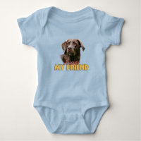 Forever My Friend Chocolate Labrador Dog Design