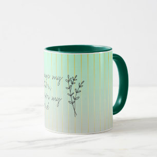 Forever My Friend Mothers Gift Gradient Stripes Mug