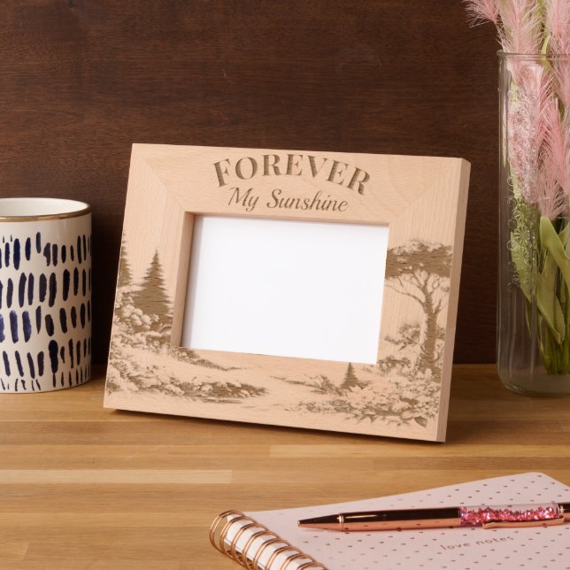 Forever My Sunshine Etched Frames (Left)
