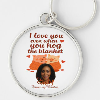 'Forever my Valentine' Personalized Keychain