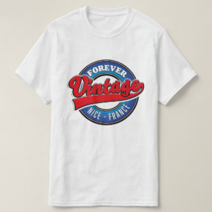 Forever Nice, France vintage logo T-Shirt