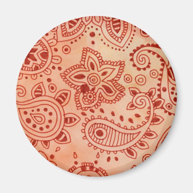 Forever Paisley Magnet (Front)