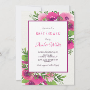 Forever Pink Invitation