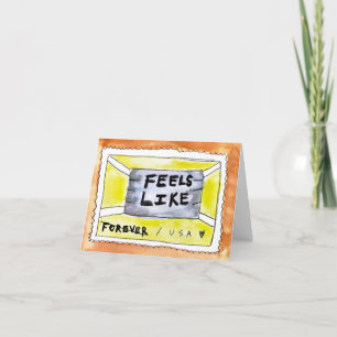 Forever   Quarantine COVID-19 Coronavirus Card