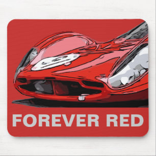 FOREVER RED MOUSE MAT