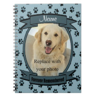 Forever Remembered Pet Loss - Dog or Cat (blue)