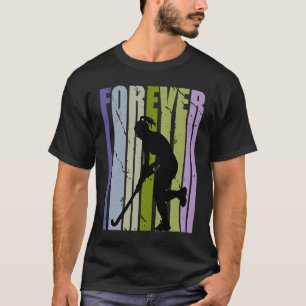Forever Retro Hockey Motivational Inspiring Cute C T-Shirt