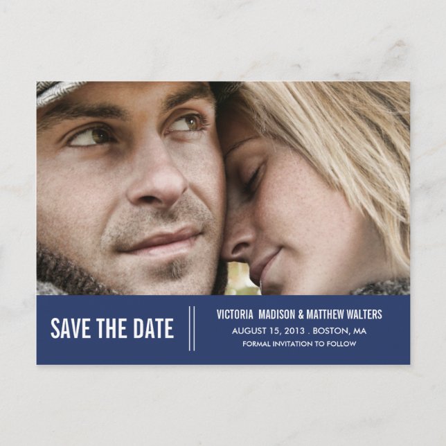 FOREVER | SAVE THE DATE ANNOUNCEMENT POSTCARD (Front)