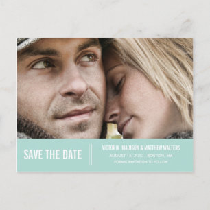 FOREVER SAVE THE DATE ANNOUNCEMENT POSTCARD