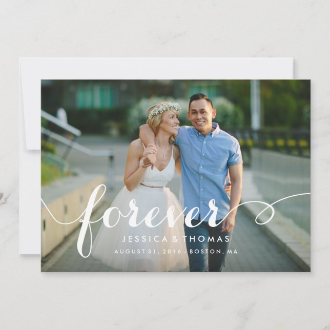 Forever Save the Date Overlay (Front)