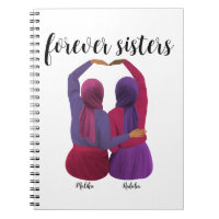 Forever Sisters Personalised Hijabi Gift