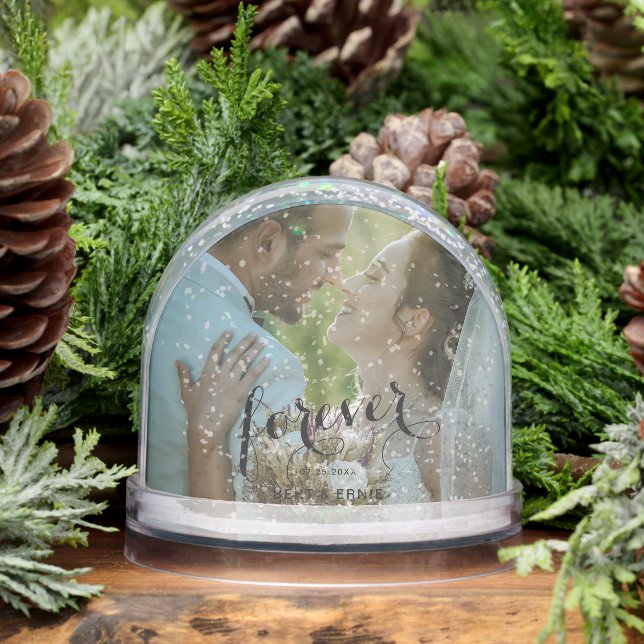 Forever Snow Globe Gift for Love and Remembrance (Winter)