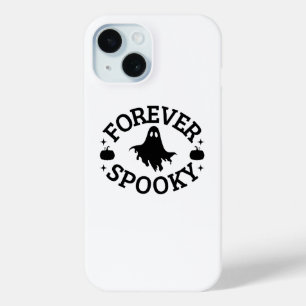 Forever Spooky Ghost & Pumpkin Phone Case