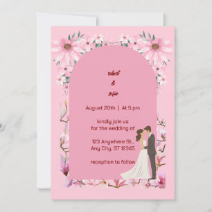 Forever Starts Here Invitation