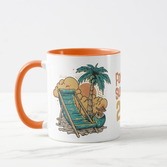 Forever Summer 2025 - Enjoy Every Sunset Mug (Left)