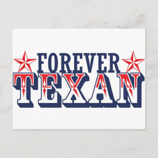 Forever Texan Postcard