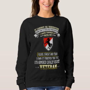 Forever The Title 11th Armoured Cavalry Regiment V Sweatshirt