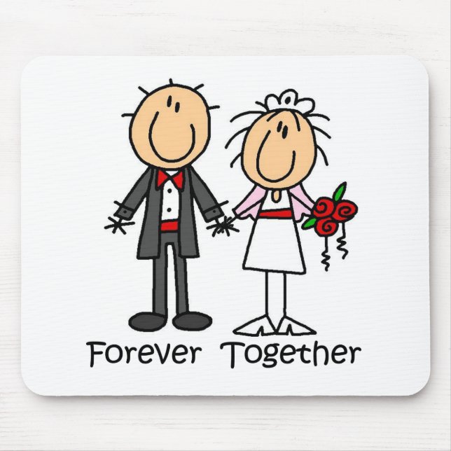 Forever Together T-shirts and Gifts Mouse Mat (Front)