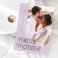 Forever Together Vintage Elegance Purple Wedding