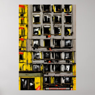 Forever Trapped - A creepy AI Fantasy Art Print