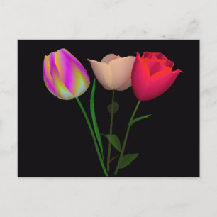 Forever Tulips 3 Postcard