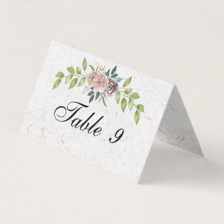 Forever - Two Hearts - One  Love  Table Card 