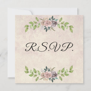 Forever - Two Hearts - One Love Wedding Invitation